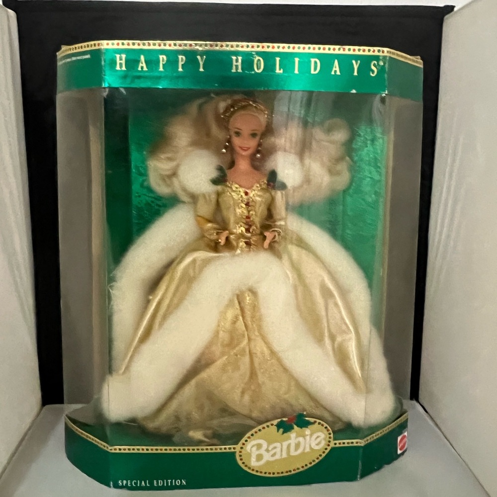 Barbie Holiday Special Edition Doll - Gold and Cream